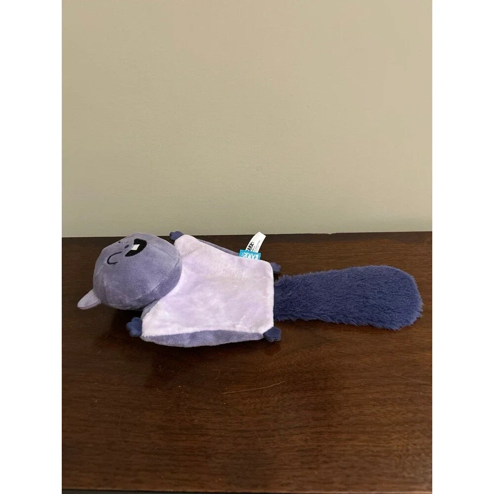 Tailwind the Flying Squirrel purple Barkbox Dog Toy